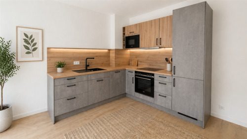 Küche - Etagenwohnung mit 70,00 m&sup2; in Garmisch-Partenkirchen zur Miete