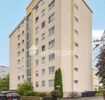 Gut geschnittene 2-Zimmer-Wohnung im obersten OG mit Balkon, Aufzug und Stellplatz in Neu-Isenburg