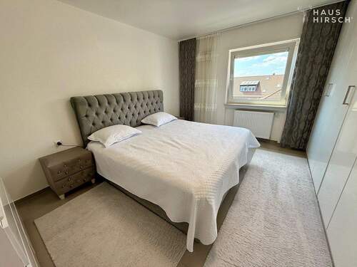 Schlafzimmer - Etagenwohnung mit 75,10 m&sup2; in Neckarsulm zum Kaufen