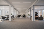 Einrichtungsbeispiel - Büro mit Charakter: repräsentative Altbauflächen, ausgebaut nach Ihren Wünschen