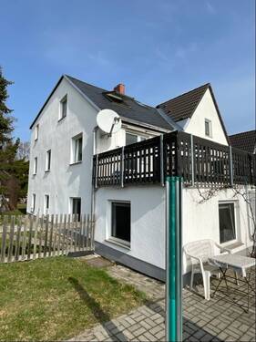 Anbau mit Terrasse - Mehrfamilienhaus, Wohnhaus mit 215,00 m&sup2; in Bobritzsch-Hilbersdorf zum Kaufen