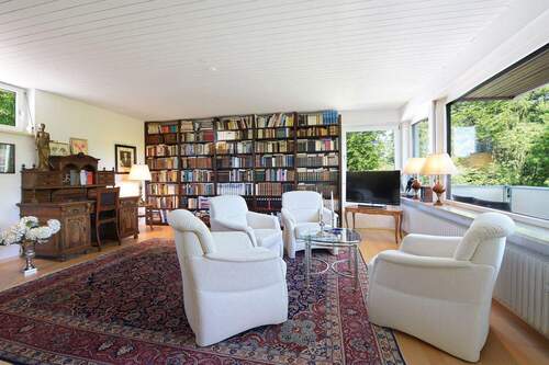 Wohnzimmer - 3 Zimmer Etagenwohnung zum Kaufen in Starnberg