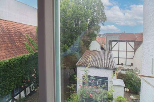 Ausblick 2. OG auf Balkon und Werkstatt - 