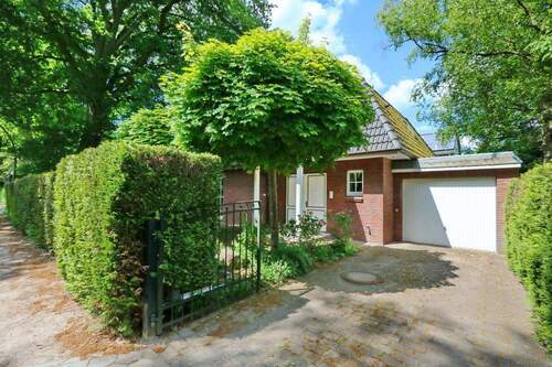 Hausansicht mit Zufahrt - 