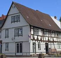 Mitten in Erbach - Fachwerkhaus mit Gewerbeeinheit
