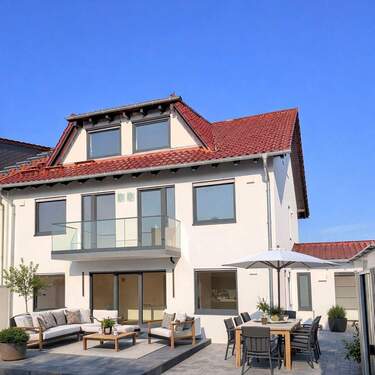 Garten - Ansicht - 1 Zimmer Einfamilienhaus in Karben