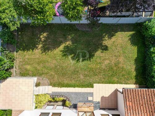 Garten - 6 Zimmer Doppelhaushälfte in Karlsdorf-Neuthard