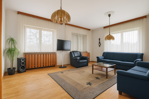 Wohnzimmer Hinterhaus - OG - 