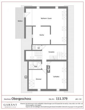 Obergeschoss - 