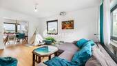Wohnzimmer 2 - Etagenwohnung mit 99,70 m&sup2; in Stuttgart zum Kaufen