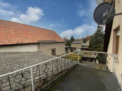 Blick vom Balkon - 