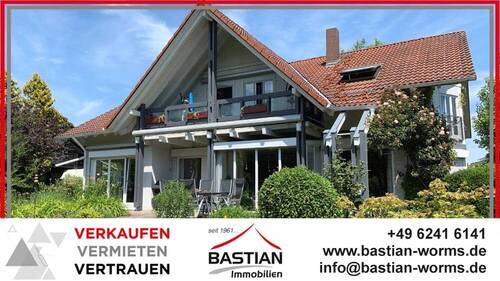 Headfoto - Urlaub zu Hause! Einfamilienhaus m. ELW und großem, idyllischem Garten - naturnah in Horchheim.