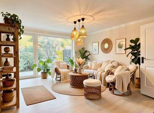 Wohnzimmer - (KI generiert) - 