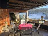 überdachte Terrasse mit Ausblick - 