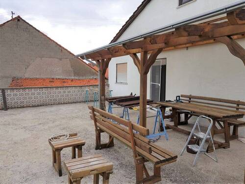 Terrasse - 3 Zimmer Etagenwohnung in Bennhausen