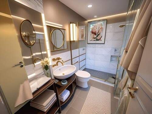 Bad mit Dusche 2.OG - 