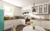 Küche - 5 Zimmer Einfamilienhaus in Neuburg