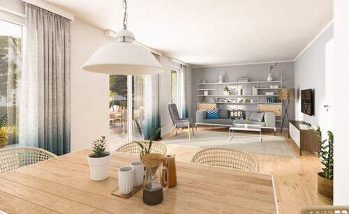 Wohnbereich - Einfamilienhaus mit 118,10 m&sup2; in Neuburg zum Kaufen