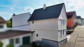 Seitenansicht - 4 Zimmer Doppelhaushälfte zur Miete in Fernwald