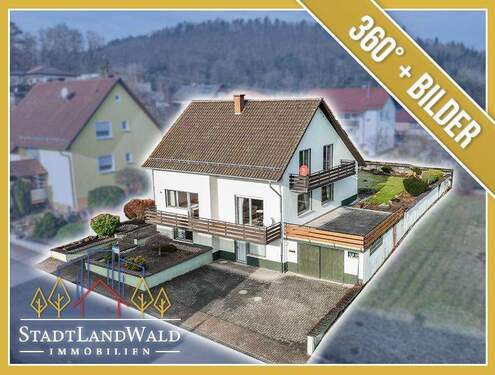 Titelbild - Wohnen mit Weitblick - Großzügiges Einfamilienhaus in ruhiger Lage von Fischbach