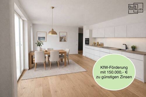 Wohnen - B&B Immobilien: Wohnen auf dem Petrisberg - Attraktive KfW-Förderung