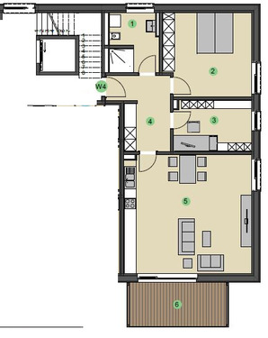 Wohnung 4 - 3 Zimmer Etagenwohnung in Velburg