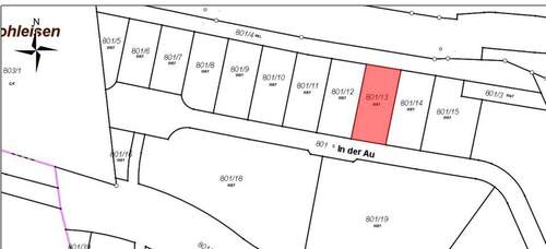 Lageplan - Grundstück zum Kaufen in Heubach