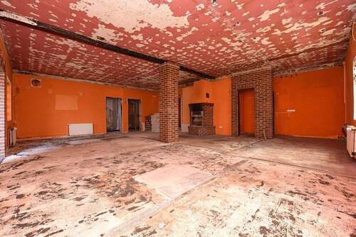 integrierter Kamin für behagliche Stunden - 