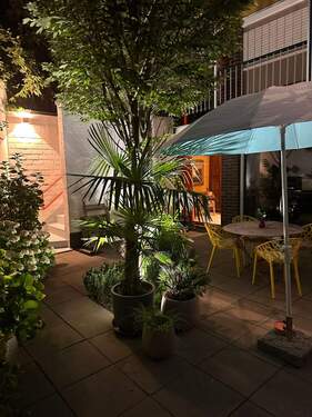 Hofgarten bei Nacht - 