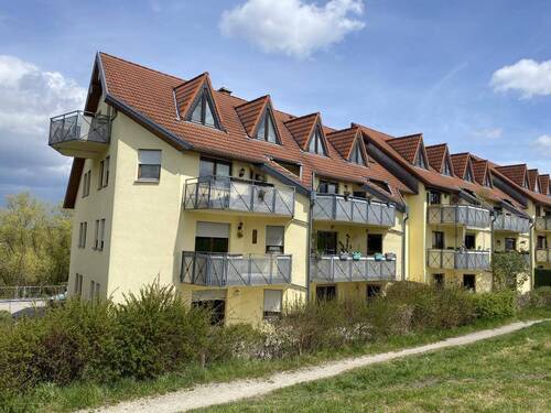 hintere Hausansicht - 1 Zimmer Etagenwohnung zum Kaufen in Weißenborn