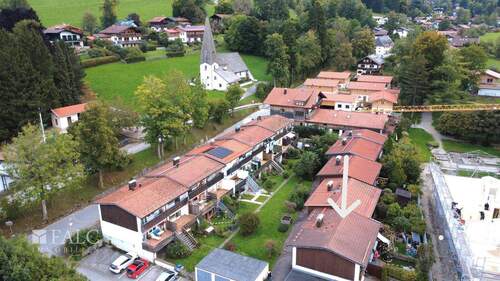 Luftaufnahme Anlage - 3 Zimmer Reihenmittelhaus in Fischbachau