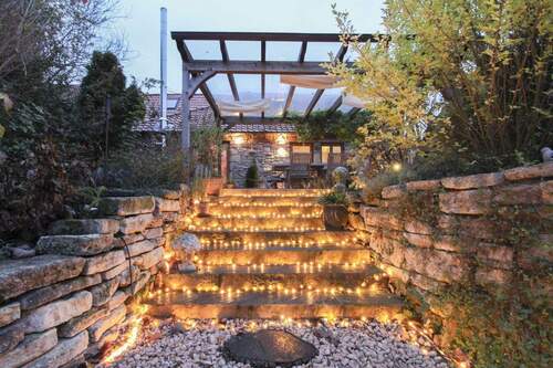 Treppe zur Terrasse - 