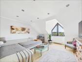 Wohnzimmer - Etagenwohnung mit 83,50 m² in Hösbach zum Kaufen