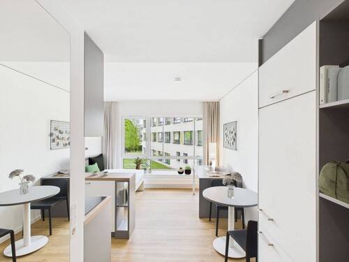 Wohnbereich - 1 Zimmer Etagenwohnung in Frankfurt am Main