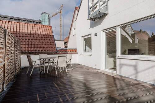 Terrasse - Etagenwohnung mit 110,00 m&sup2; in Forchheim zum Kaufen