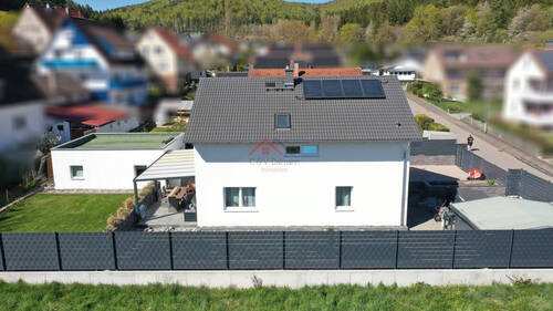 Südansicht - 6 Zimmer Einfamilienhaus in Geisingen