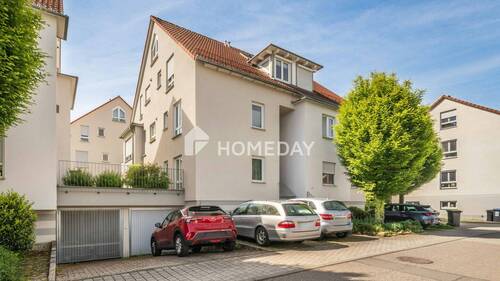 Außenansicht 2 - 2 Zimmer Etagenwohnung in Schwaikheim