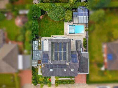 Luftbild - 7 Zimmer Einfamilienhaus in Bramsche