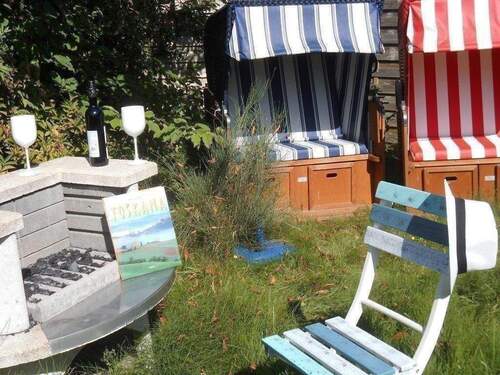 Mediteraner Garten.JPG - 4 Zimmer Bungalow in Friedrichskoog