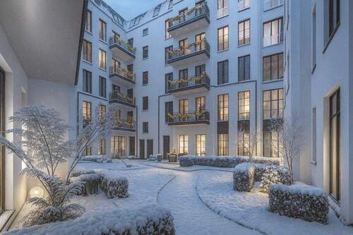 Winterstimmung - 2 Zimmer Etagenwohnung zum Kaufen in Berlin