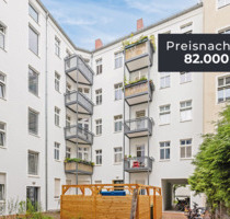 Preisnachlass sichern auf vermietete 5-Zimmerwohnung mit Wannenbad und Balkon im Stralauer Kiez - Berlin Friedrichshain