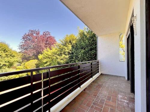 2. Balkon zur Rückseite - 