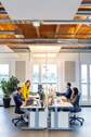 Fester Schreibtisch im Coworkingspace - 