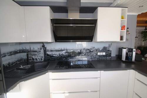 Die voll ausgestattete Einbauküche von Nobelia - 