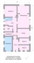 Grundriss vom Erdgeschoss - 
