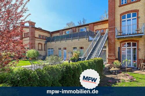 Gartenansicht - Köpenick calling: Natur, Terrasse und Geschichte