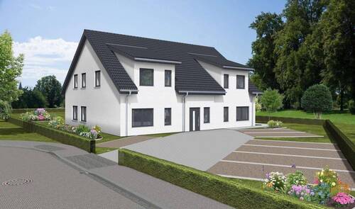 Außenansicht - 3 Zimmer Terrassenwohnung zur Miete in Stralsund