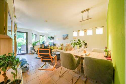 Wohn-/Essbereich - 2 Zimmer Etagenwohnung zur Miete in Ratingen
