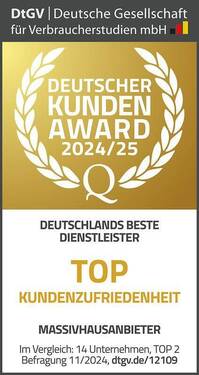 DtGV_Siegel_DKA_TOP 2 KUZ_hoch_Massivhausanbieter- - 4 Zimmer Mehrfamilienhaus, Wohnhaus zum Kaufen in Straelen