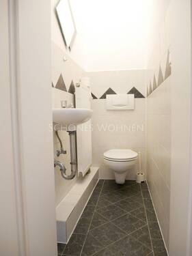  Gäste-WC - 3 Zimmer Etagenwohnung in Ginsheim-Gustavsburg